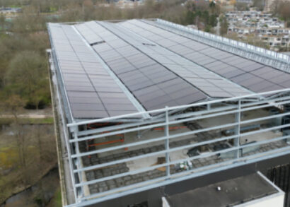 Fast solar fixing installations for 130 flats